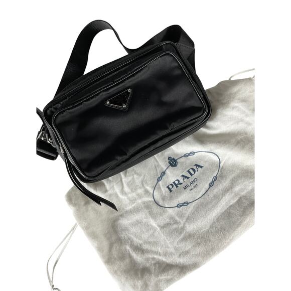 Prada Black Nylon Belt Bag - Picture 3 of 10